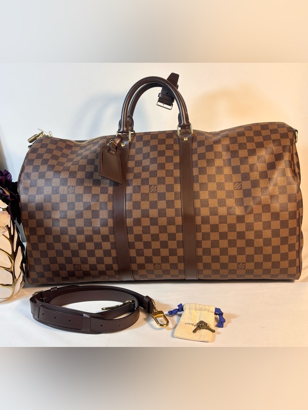 Louis Vuitton Keepall Bandouliere 55 Ebene
